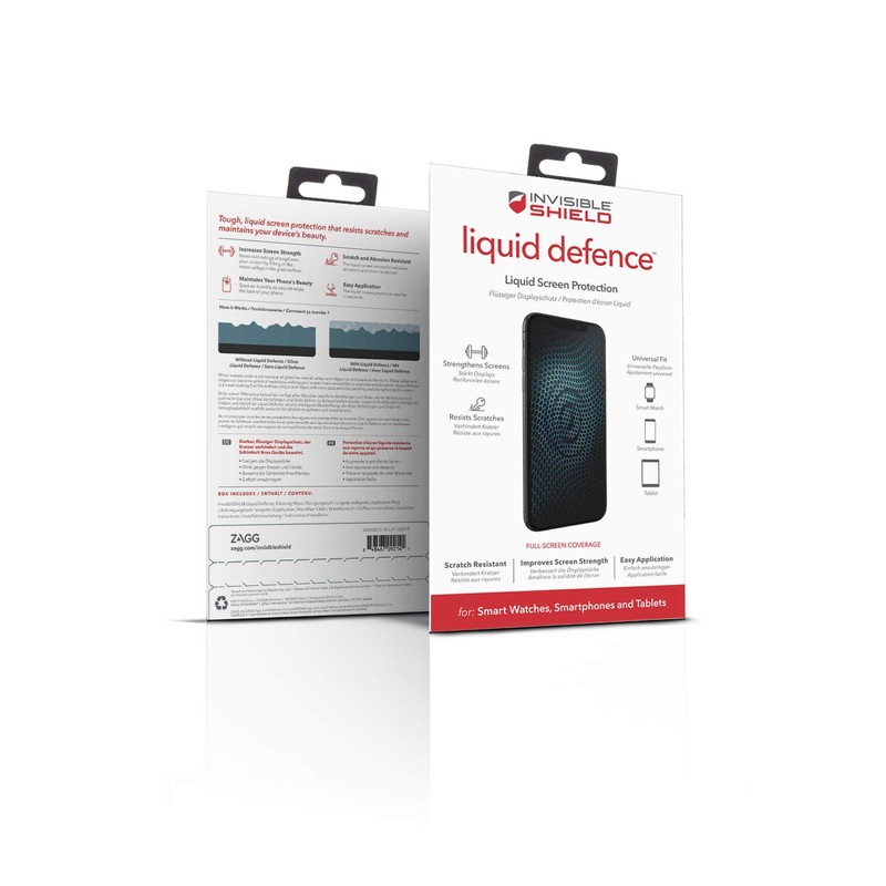 invisibleSHIELD ZAGG Liquid Defence Universal for Smart watches, Smartphones and