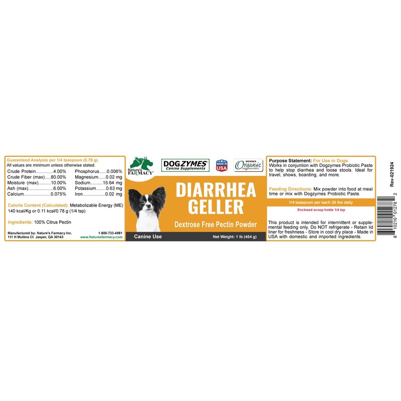 Dogzymes Diarrhea Geller (3 Ounce)
