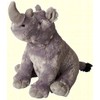 Ravensden Soft Plush Rhino Sitting 28cm