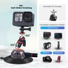ZQZiQi 6 Inch Camera Suction Cup Mount with Ball Head