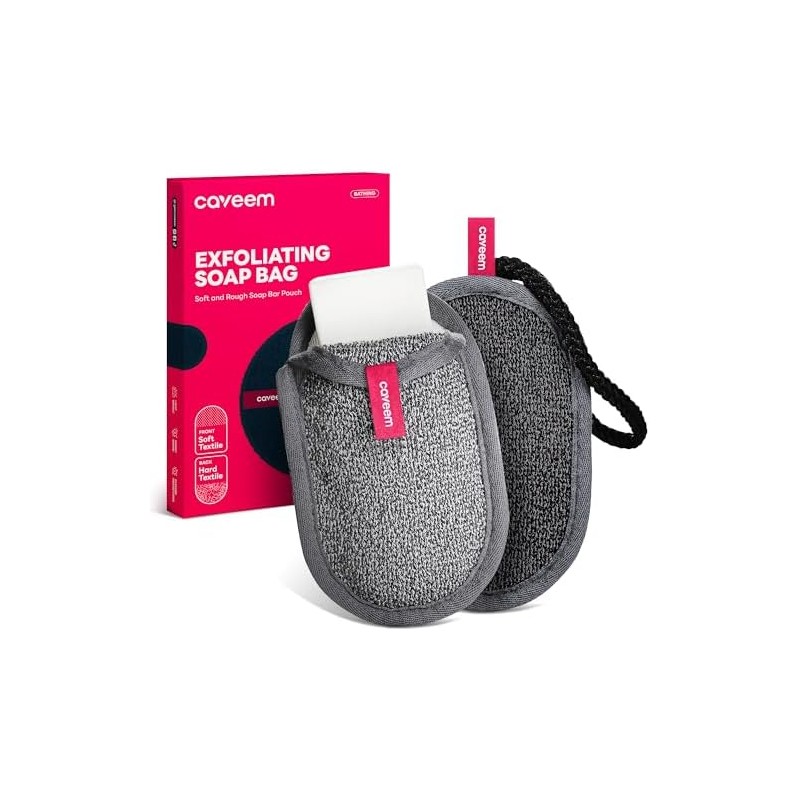 Caveem - Bolsa protectora de jabón, bolsa de jabón para