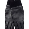 Coach LEATHER KNIT CUFF TECH GLOVE