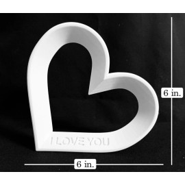 Unbranded Heart Decoration "I Love You"