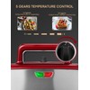 FOHERE Waffle Maker 3 in 1 Sandwich Maker 1200W Panini