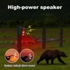 Comboss Solar Motion Sensor Sound Alarm for Outdoor- Adjustable Volume