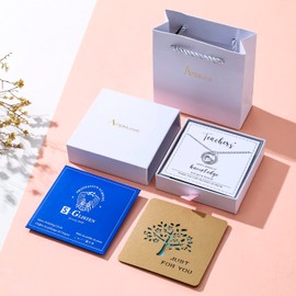 AmpleLove Sterling Silver Heart Circle Necklace for Women, Teachers Appreciation Day Gift