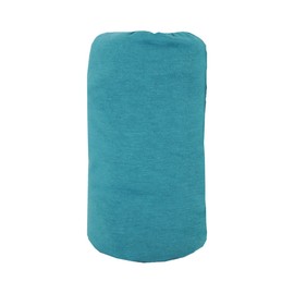 BabyCalin - Fitted Sheet, 70 x 140 x 17 cm, Tropical Blue, Oeko-Tex Certified