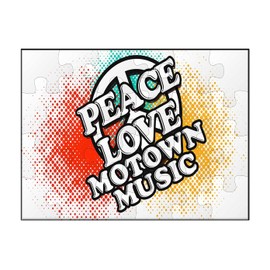 Makoroni -Peace Love Motown Music - Jigsaw Puzzle 30 pcs, DesW46