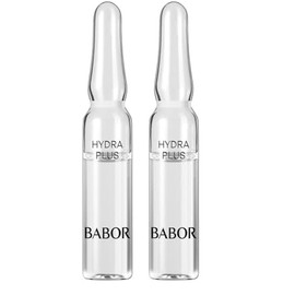 BABOR Hydra Plus, Serum Ampullen f√ºr das Gesicht, Mit Hyalurons√§ure f√ºr intensive Feuchtigkeit, Vegane Formel, Ampoule Concentrates, 7 x 2 ml (Packung mit 2)