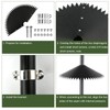 Squirrel Baffle for Bird Feeder, Wrap Around Squirrel Baffle Proof