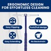 Squee-Jay Extendable Shower Squeegee with 180-Degree Rotating Blade for Push/Pull