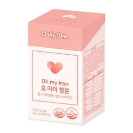DAILYONE Daily One Oh My Iron High Non-heme Iron Iron Supplement 2g