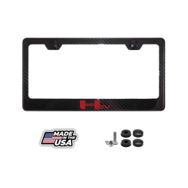 BLVD Carbon Fiber License Plate Frame for Hummer EV