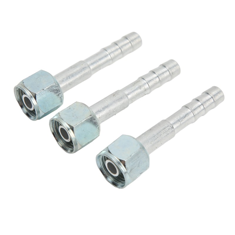 20PCS Air Conditioning Hose Barb Fitting Straight Aluminum High Strength
