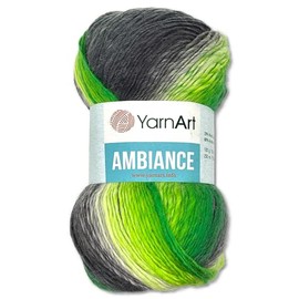 Frida's Wollhaus YarnArt 100 g Ambiance Yarn Wool with Colour Gradient Crochet Knitting 14 Colours (156)