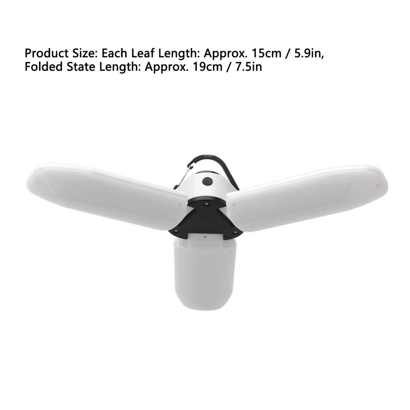 Solar Foldable Light 60LED 3 Leaf USB Rechargeable Solar Powered