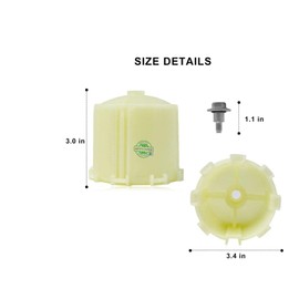 GLOB PRO SOLUTIONS 175D2846P001 WH02X10037 WH02X1200 EAP1517844 CKD4133 Agitator Coupling + Screw 175D2110P002, 175D2846P001