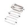 Sourcingmap Metal Sliding Bar Roller Pin Buckles 32mm Strap Width