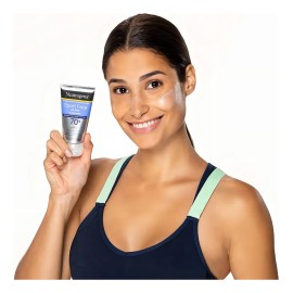 Neutrgena Bloqueador Protector Solar facial 70 SPF Sport Face - Resistente al Sudor - No comedognico 73ml                                             