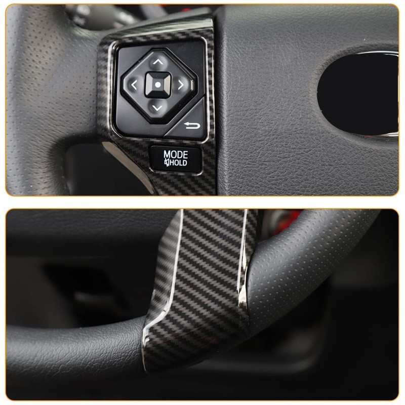 Tocatus Steering Wheel Cover Trim for 2014-2022 Toyota 4Runner SUV