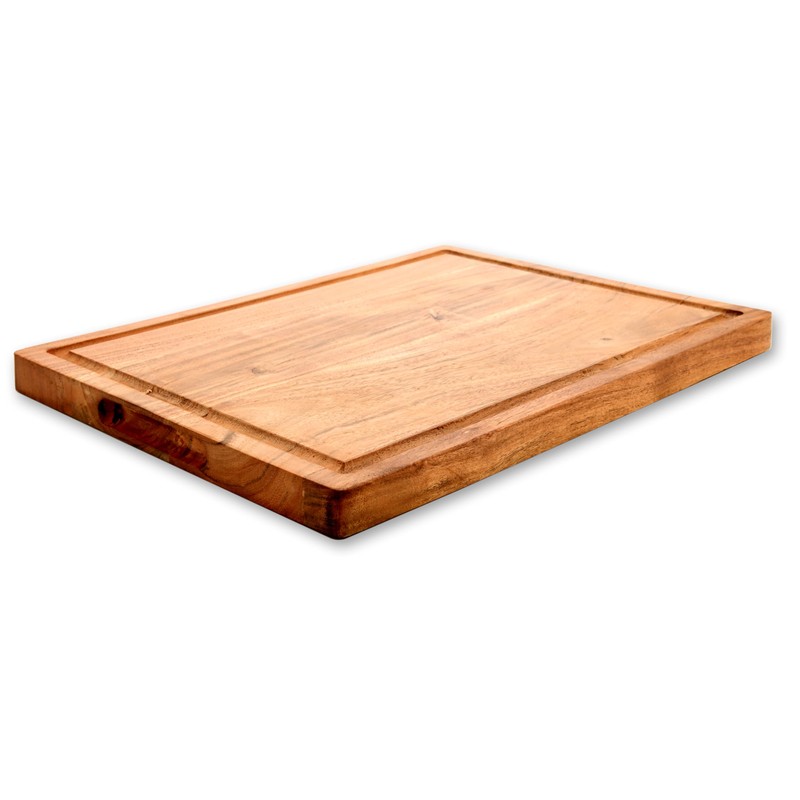 Easyshopforeveryone Premium Acacia Wood Large Rectangular Cutting Board – 1″
