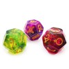 BESCON DICE Astrological Dice Set, Constellation Divination D12 Dice, 3