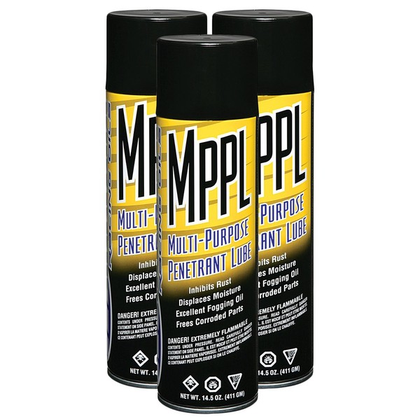 Maxima 73920-3PK MPPL Multi-Purpose Penetrant Lube Aerosol, 43.5 fl. oz.,