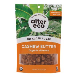 UD_Alter Eco Case of 6-8 Oz Granola Cashew Butter Eco-Friendly Grain Snacks