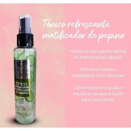 KJ Tonico Acido Hialuronico + Pepino (oxigena Hidrata Limpia)