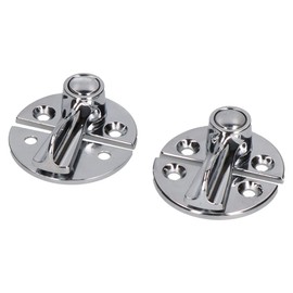 AB Tools 2 x Gravelly Fastener Swivel Toggle Catch Lock Trailer Number Plate Clip Medium
