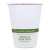 100% Compostable Cups by World Centric, Double Wall Hot Paper