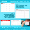 20 Compartment Large Pill Case with Airtight Seal - Silicone
