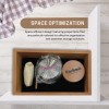 Kashmir Premium Bamboo Stash Box with Accessories, Jar & Grinder