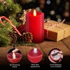 milysoek 1PCS, 3 x 5 inches Flameless Candle with Remote