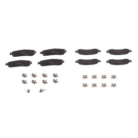 TOPAZ Front & Rear Brake Ceramic Pads Compatible with 2008-2011 Ford F-250 Super Duty F-350 Super Duty