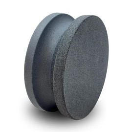 4" Dual Grit Axe/Hatchet Silicon Carbide Sharpener Multipurpose Sharpening Stone Grinding Wheel