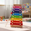 Xilofono Infantil 8 Notas Madera Didactico-montessori Juguet