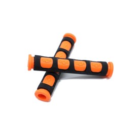Beatus 2 Types Handle Lever Grip, Variety of Colors, Anti-Slip Levers, Cold Protection, Brake, Accelerator, Left and Right Set, Universal (Type 2, Orange)