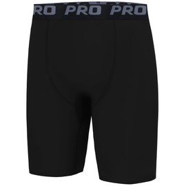 EXARUS Youth Boys Compression Shorts Performance Athletic Base Layers Underwear Running Sports Soccer 6Y