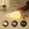 MUID Benson Lying Flat Duck Night Light, LED Squishy Duck