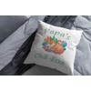 WarmherzIch Papas Chill Corner Cushion Cover with Filling 45 cm