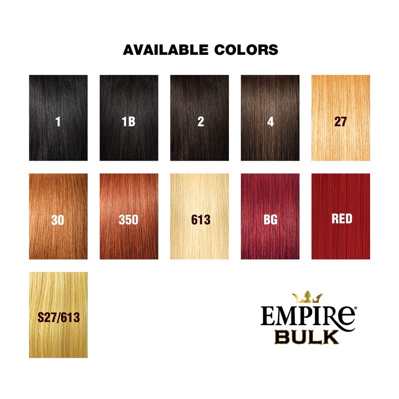 Sensationnel Empire bulk braiding – water wave 14 inch human