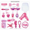 Ugaaiya Mochila Niña Maquillaje Juguete 21 Piezas Fingir Juguete