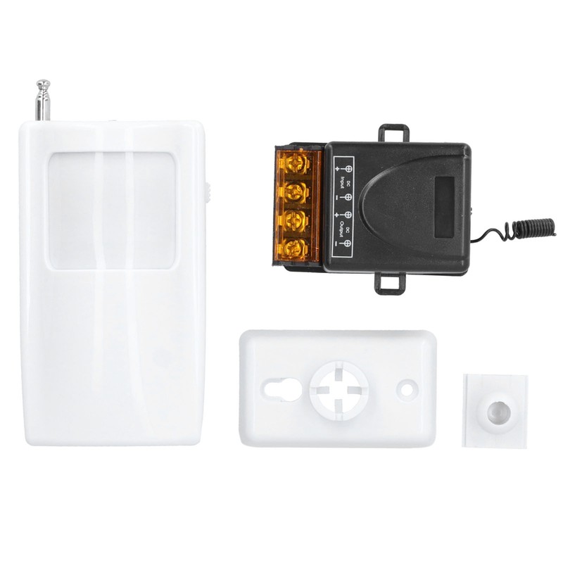 Wireless Sensing Switch Infrared Body Motion Sensor Detector with Delay