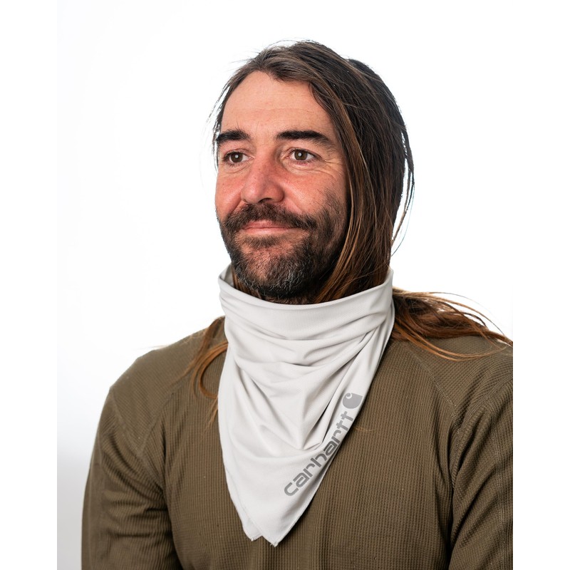 Carhartt Force Lightweight Bandana, Light Grey, One Size