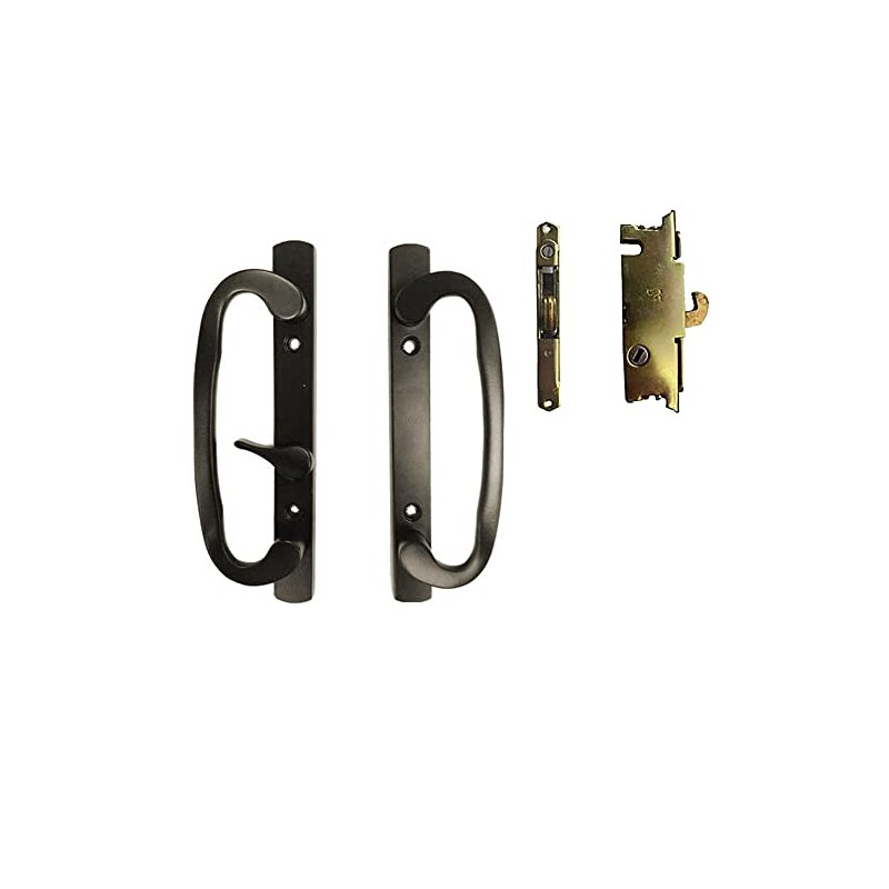 TechnologyLK STB Sliding Glass Patio Door Handle Set with Mortise
