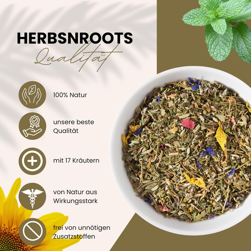 Mountain Herb Tea • Herbal Tea with 17 Herbs &