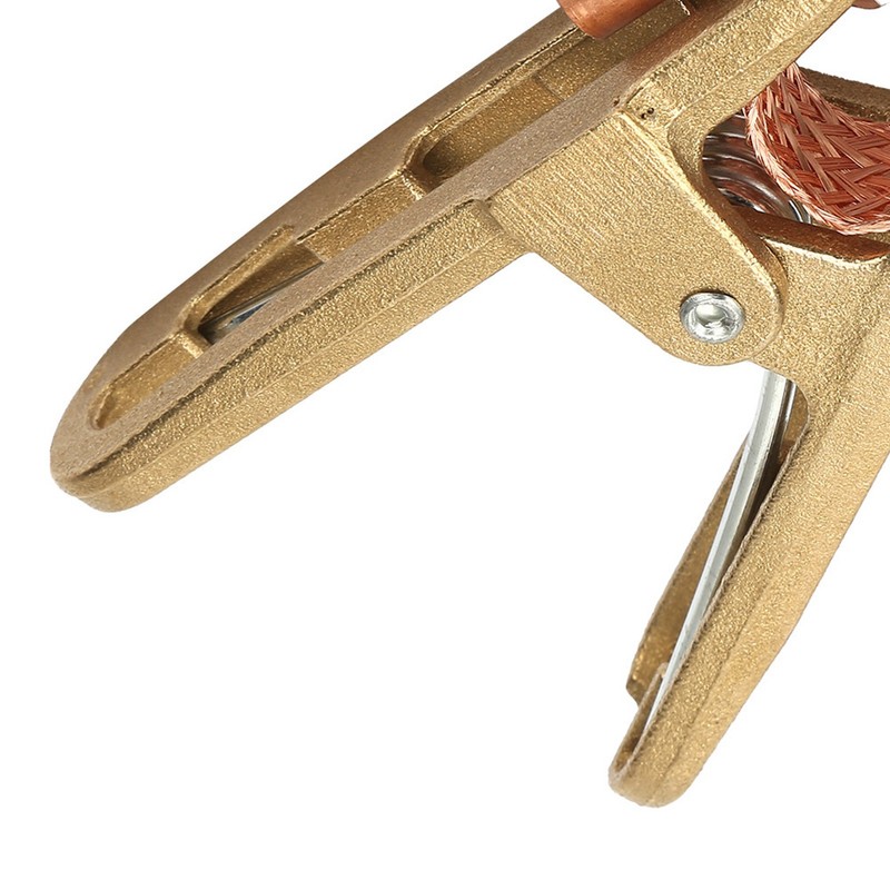 260/300/500A Brass Material A Shape Ground Welding Earth Clamp for