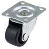 Qty. 4 x 25mm Plastic Swivel & Fixed Castors -