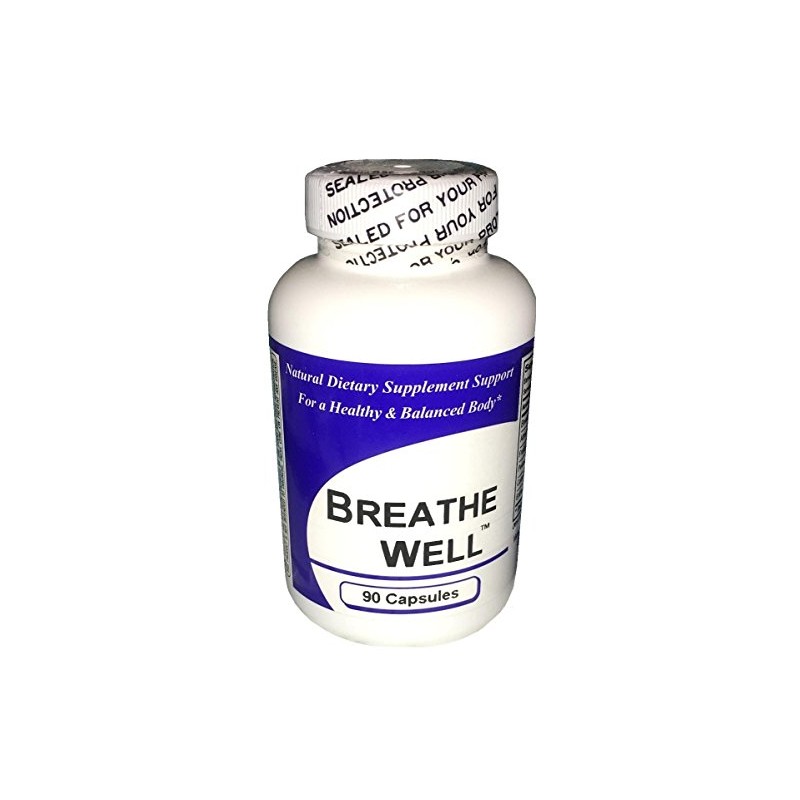 Breathe Well (90 Capsules) - Concentrated Herbal Blend - Dietary
